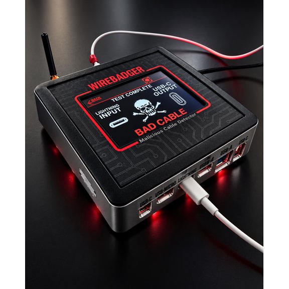 WireBadger Malicious Cable Detector