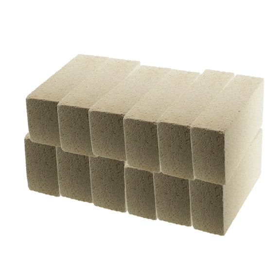 WireJewelry Medium Duty Insulating Fire Brick, Rated up to 2300 Degree Fahrenheit - 12 Pack