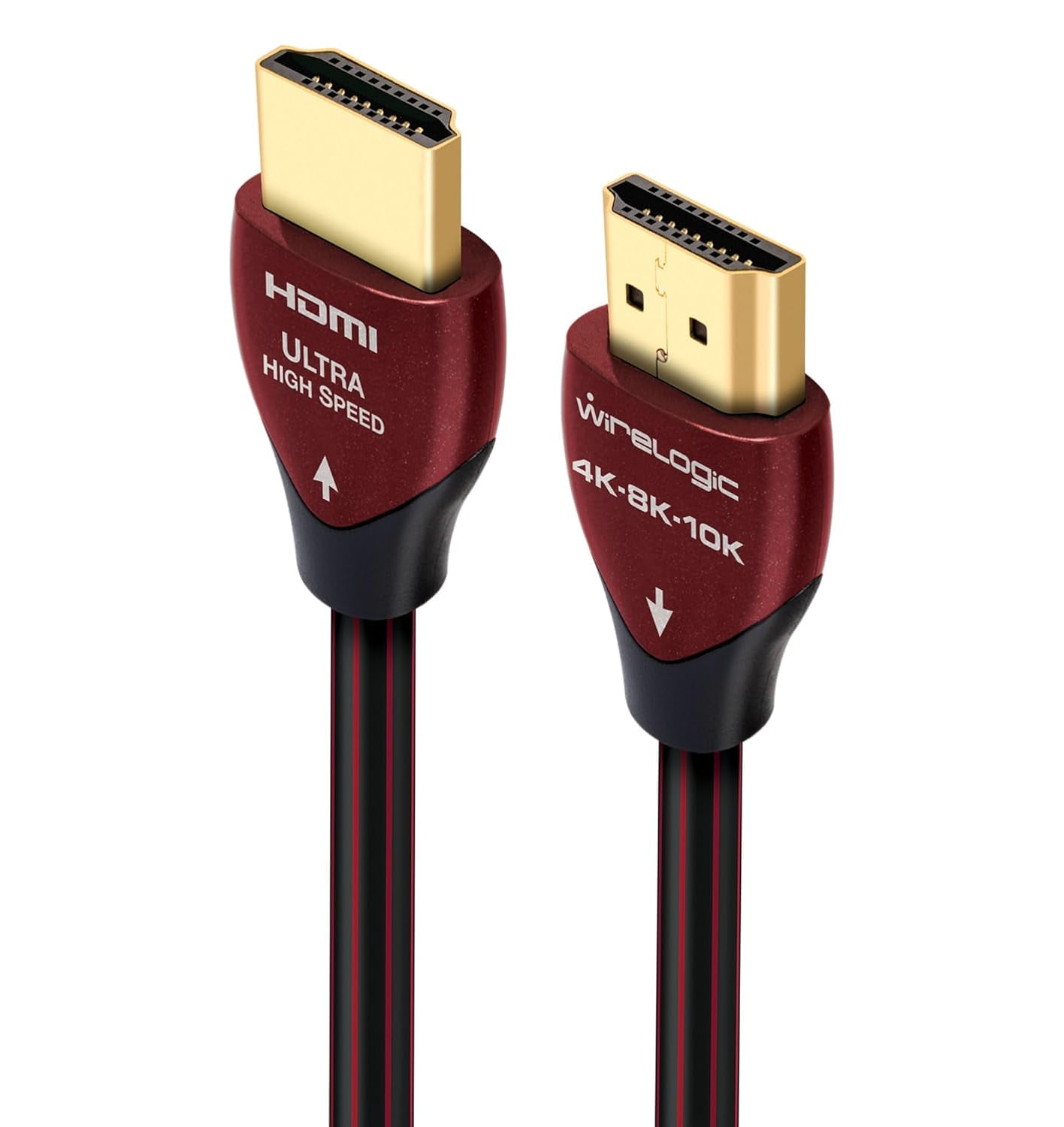 WireLogic Ruby 8ft Ultra High Speed 4K-8K-10K HDMI Cable w/UHD, HDR, VRR & eARC