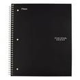 thumbnail image 1 of "Wirebound Notebook, 1 Subject, Medium/college Rule, Black Cover, 11 X 8.5, 100 Sheets | Bundle of 10 Each", 1 of 6