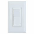 thumbnail image 1 of Wirecon Mobile Home/RV White Decorator Wall Switch W/Plate, 1 of 4