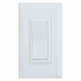 thumbnail image 1 of Wirecon Mobile Home/RV White Decorator Wall Switch W/Plate, 1 of 4