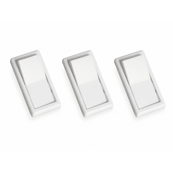 Wirecon White Replacement Rocker Switch Cover (3 Pack) for Mobile Homes/Rv's