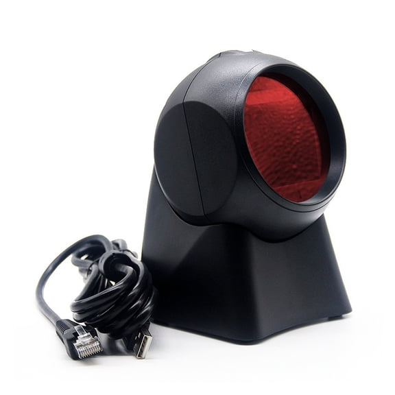 Wired 1D Scanning Platform Supermarket Pharmacy Barcode Scanner Flatbed Scanner Fast Scanning Automatic Sensing ,Easy to Use