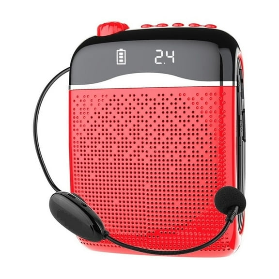 Wired/2.4G Wireless Voice Amplifiers Microphone 5.0 Speaker Teacher School Tour Guide 20W Portable FM Radio Megaphones ,High Sound