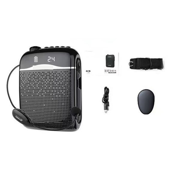 Wired/2.4G Wireless Voice Amplifiers Microphone 5.0 Speaker Teacher School Tour Guide 20W Portable FM Radio Megaphones
--------
Powerful Sound
