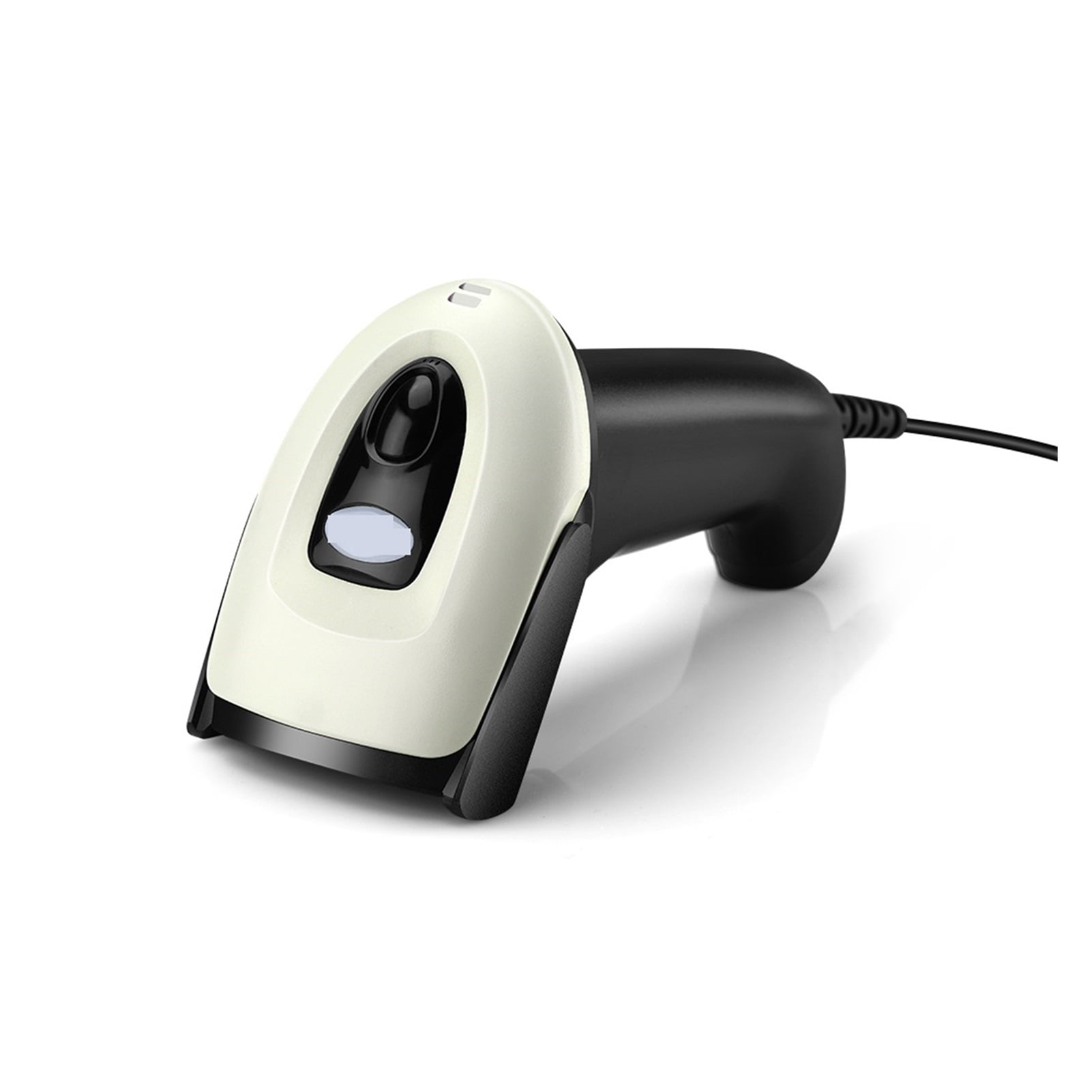 Wired 2D Barcode Scanner, Handheld USB Automatic Bar Codes Reader 1D QR CCD Data Matrix Bar Code Image Scanning ,Easy to Operate