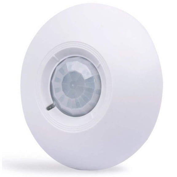 Wired 360 FOV Ceiling Mount PIR (Passive Infrared) Motion Sensor (2-Pack)