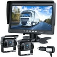 thumbnail image 1 of Wired Backup Camera for Car 7'' HD Reversing Monitor System IP69 Waterproof Night Vision Back Up Camera DVKNM TZ102, 1 of 5