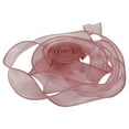 thumbnail image 1 of Wired Chiffon Ribbon Sheer Ribbons For Crafts Floral Bouquets Wedding Car Party Decorations Anniversary Gift Wrapping Bow Making Tree Wreaths Holiday Ribbon Packaging Material 1PC 1.57In x 10Yards, 1 of 9