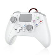 Wired Controller Compatibility for P5,P4,and PC Gaming - Ergonomic Design/Fast Response/6.5-Foot Cable/Hall Effect/Trigger Stops