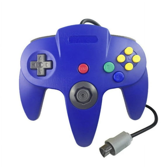 Wired Controller Compatible With Nintendo 64 N64 Joystick Video Game Console