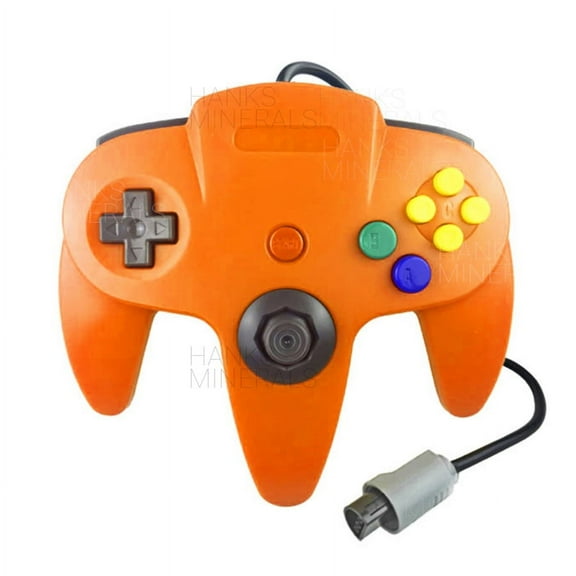 Wired Controller Compatible With Nintendo 64 N64 Joystick Video Game Console