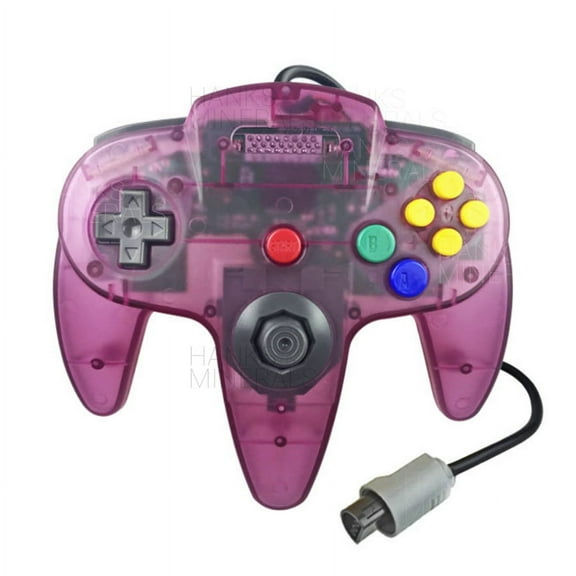 Wired Controller Compatible With Nintendo 64 N64 Joystick Video Game Console