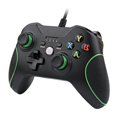 thumbnail image 1 of Wired Controller Compatible with Xbox One Slim with Headphone Jack - Green, 1 of 3