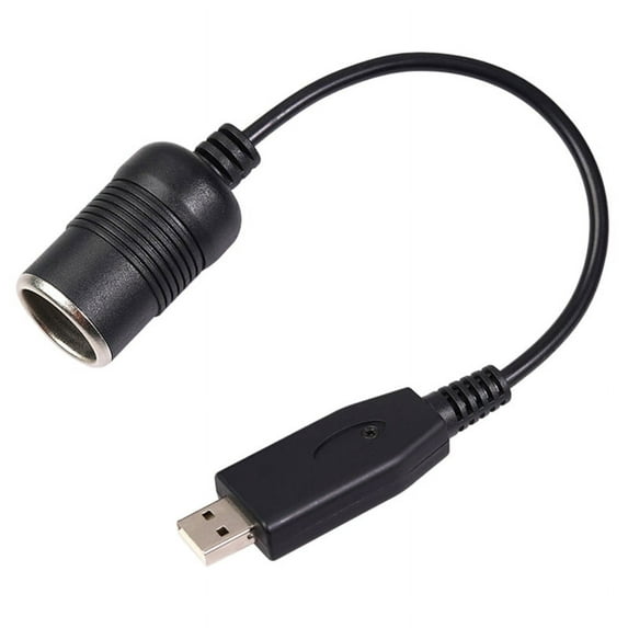 Wired Controller Converter Adapter USB Port to 12V Car Lighter Socket