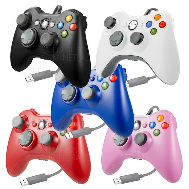 Wired Controller Gamepad For Xbox 360 PC Windows Joystick USB Black