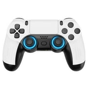 Wired Controller for Playstation 5 Joysticks Video Game, White, 1 Count, 1 Pack