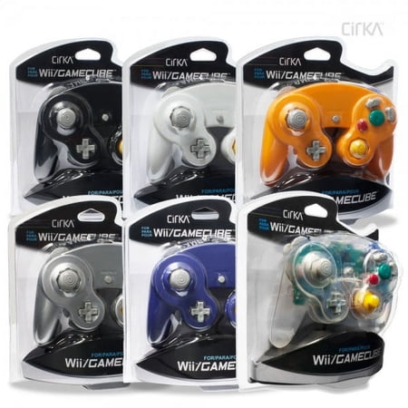 Wired Controller for Wii/ GameCube (6 Colors Pack) - CirKa