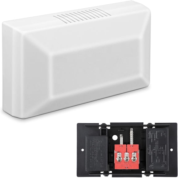Wired Doorbell Chime, 16V 10VA Front and Rear Door Chime for Wall Inside, Compatible with Doorbell Botton and Transformer, Two Loud Sounds (Classic Style)