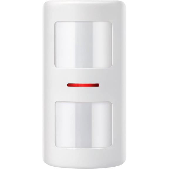 Wired Dual Infrared PIR Motion Detector Alarm 110 Degree Wide Angle 12m Range Pet Immune for Home Burglar Security System-