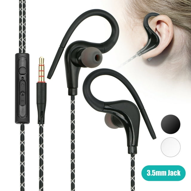 Wired Earbuds, Earbuds with Microphone and Volume Control, in Ear Ergonomic Noise Isolating Headphones, Earphones with 3.5mm Jack,Powerful Bass Sound