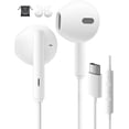 thumbnail image 1 of Wired Earbuds USB C for Samsung Galaxy S24 S23 S25 Ultra S22 A55 A56 A16 for iPhone 17 16 Pro Max 15 Plus iPad 10 Pro Earphones Wired in-Ear with Microphone Volume Control Stereo USB C Earbuds, 1 of 16