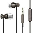 Wired Earbuds With Microphone In Ear Headphones Subwoofer Metal Game