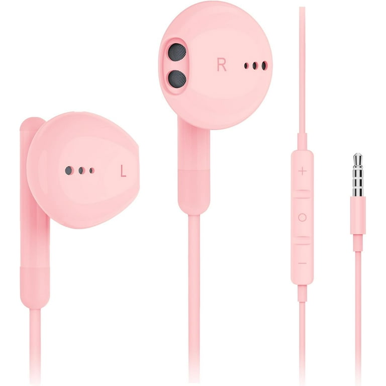 Wired Earbuds with Microphone Wired Earphones in Ear Headphones HiFi Stereo Powerful Bass and Crystal Clear Audio Walmart