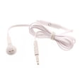 thumbnail image 1 of Wired Earphone Mono Headset for Motorola Moto G Stylus 5G (2024) - Single Earbud 3.5mm Headphone Flat White for Motorola Moto G Stylus 5G (2024), 1 of 5