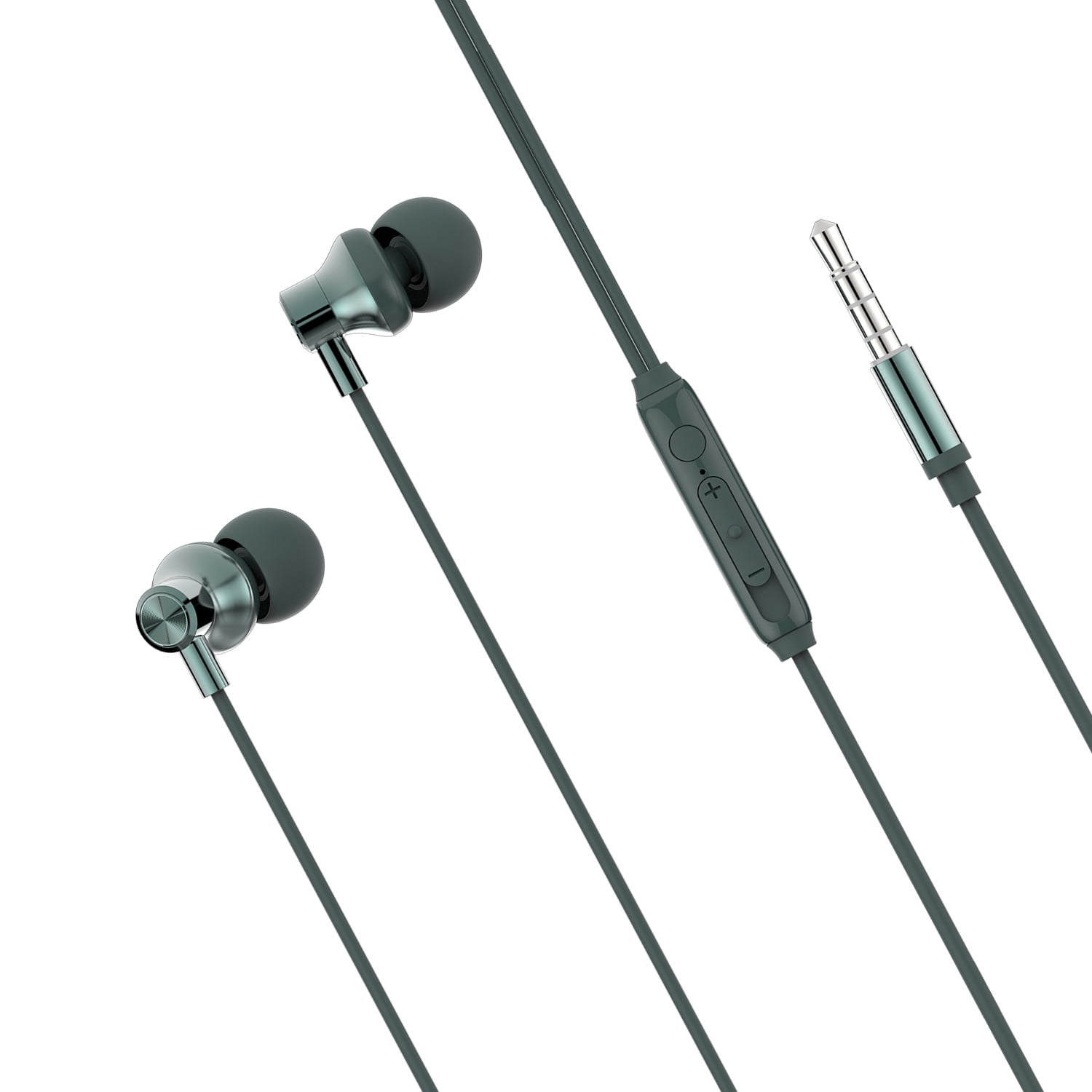 Wired Earphones Compatible With Motorola Moto G Power 5G (2020,2021,2022,2023,2024,2025,2026) - Hi-Fi Sound Headphones Handsfree Mic Headset Metal