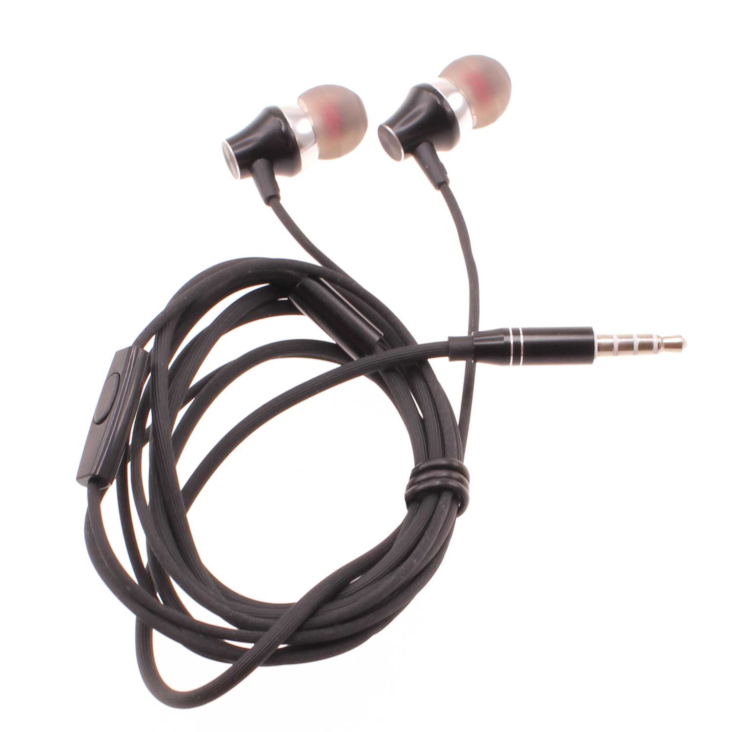 Wired Earphones Compatible With Motorola Moto G Power 5G (2020,2021,2022,2023,2024,2025,2026) - Hi-Fi Sound Headphones Handsfree Mic Headset Metal