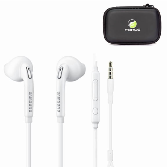 Wired Earphones Headphones w Mic Earbuds w Headset Case E7R for LG G8 ThinQ, G7 ThinQ, G Stylo Pad X8.3 X 10.1, Optimus G Pro, Lite F 8.0, Exceed 2, 4 Plus, 8.3, Google Nexus 5X, Vista 2 7.0