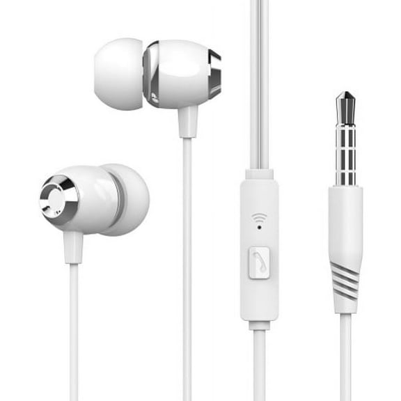 Wired Earphones for Jitterbug Smart3 Phone - Hi-Fi Sound Headphones Handsfree Mic Headset Earbuds In-ear Earpieces Microphone Z7V Compatible With Lively Jitterbug Smart 3 Model
