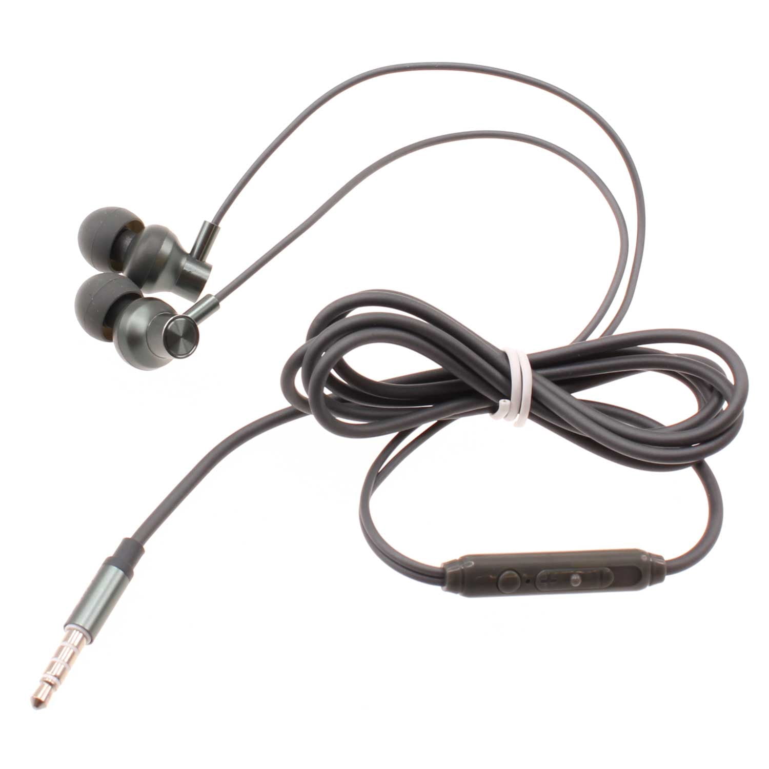 Wired Earphones for Motorola Moto Tab G62/Tab G70 - Hi-Fi Sound Headphones Handsfree Mic Headset Metal Earbuds In-ear Earpieces Microphone