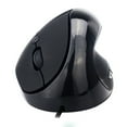thumbnail image 1 of Wired Ergonomic Vertical Mouse, 3 DPI Modes (800/1200/1600), 6 Buttons, Frosted Grip, Plug & Play, USB Interface, for Comfortable Working, 1 of 7