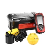 Wired Fish Finder 180m /590ft Water Depth Fish Alarm Detector Wireless Fish Monitor Waterproof Fishfinder for Boat Fishing Waterproof Underwater Fish Finder