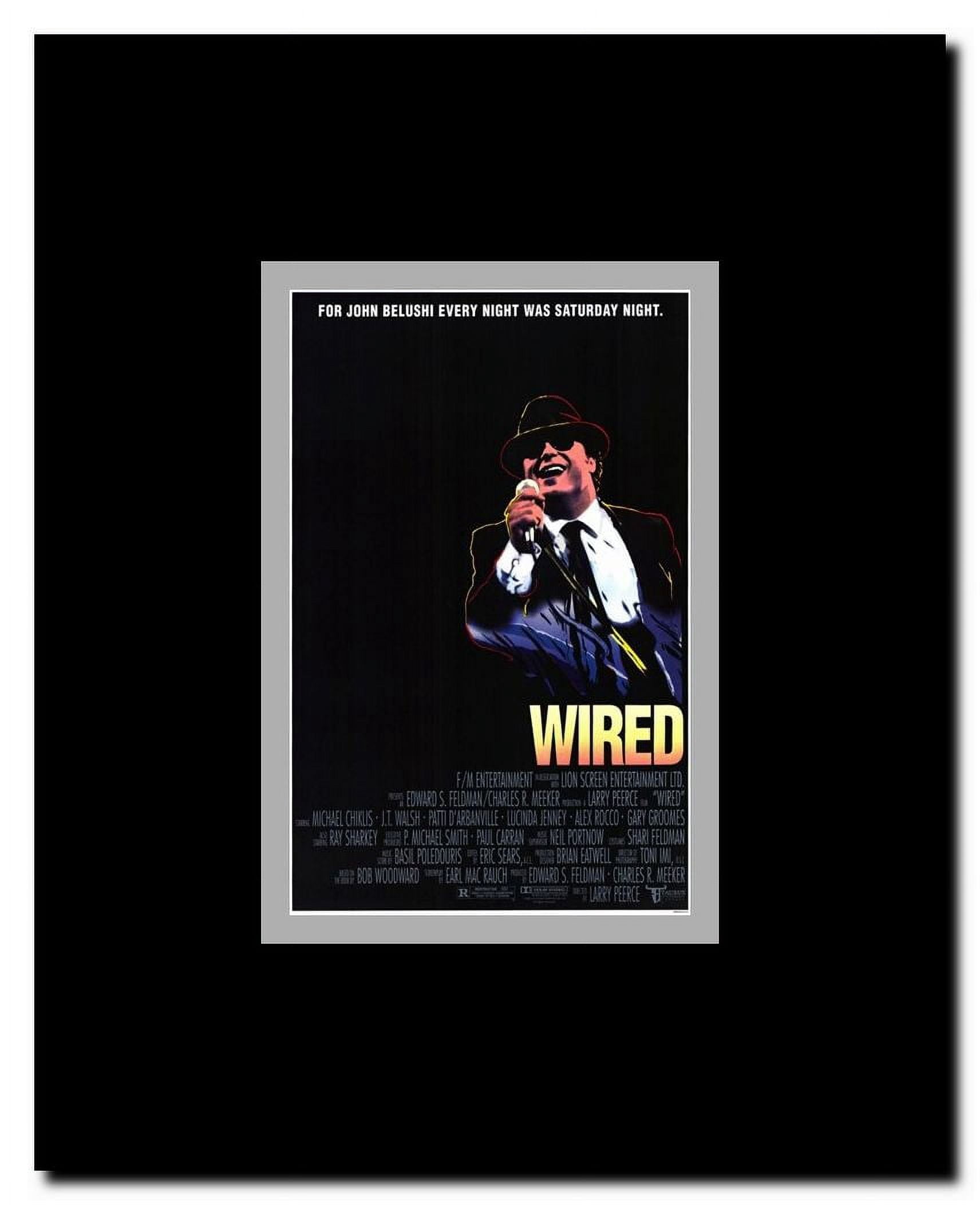 Wired Framed Movie Poster
