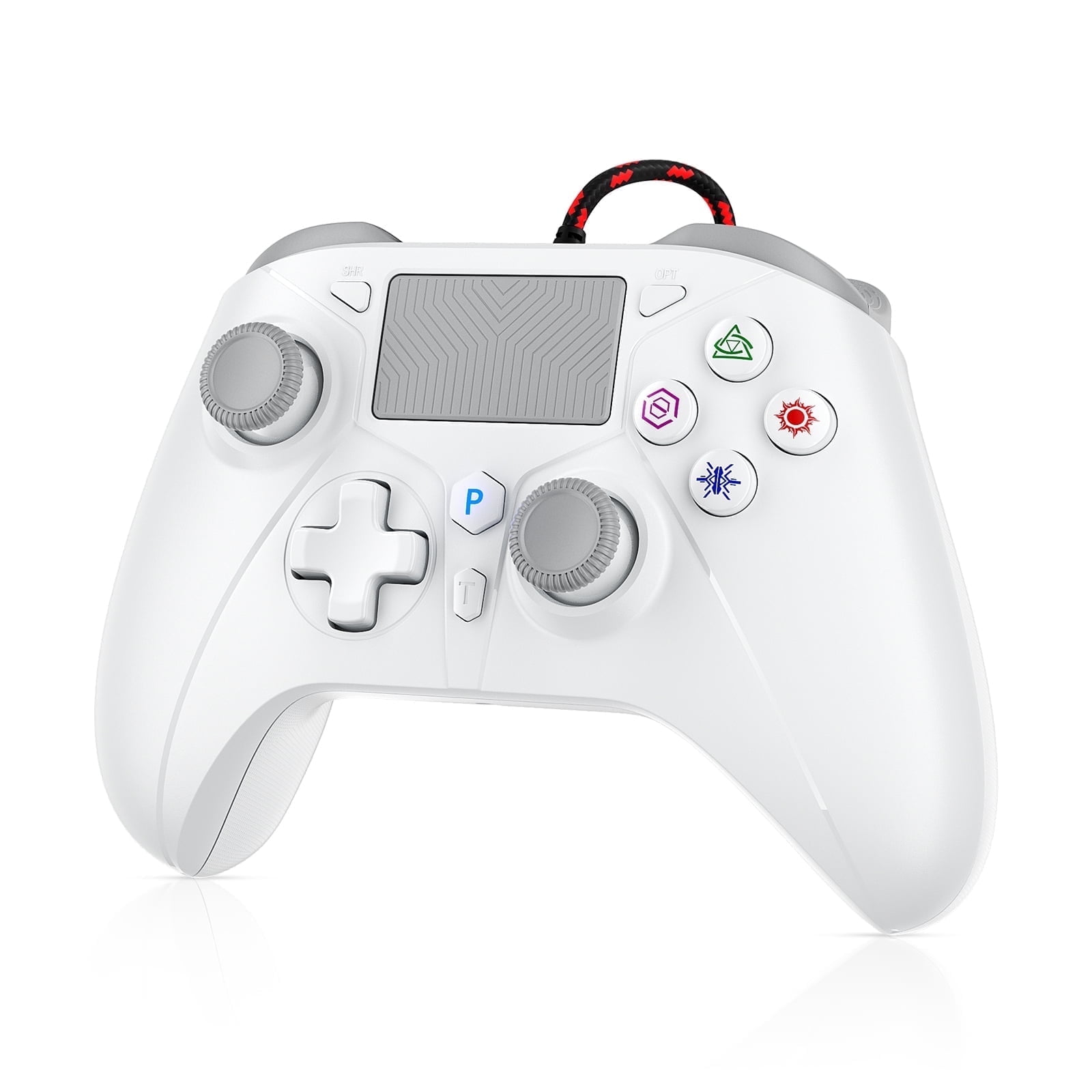 Wired Gaming Controller for PS5 - Compatible with Playstationg 5/Playstation 4/PC Steam