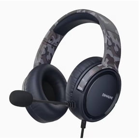 Wired Gaming Headset with Microphone, 3.5mm Over Ear Game Headphones, Volume Control & Mute Switch, Stereo Surround Sound for PC Laptop PS4 PS5 Xbox Switch