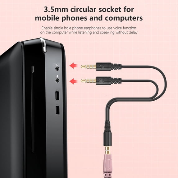 Wired Gaming Headset with Microphone, Dynamic RGB Light , Soft earcups, 3.5mm jack connection, Passive noise canceling, Plug-and-play on PC, PS4, PS5, and Xbox
