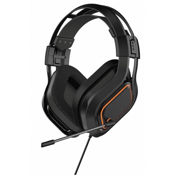 Gaming Headset for PC, PS4, PS5, Xbox Headset with 7.1 Surround Sound Gaming Headphones with Noise Canceling Mic, 40mm Drivers Over Ear Headphones for Nintendo, Xbox Series X/S, Laptop, Mobile Black