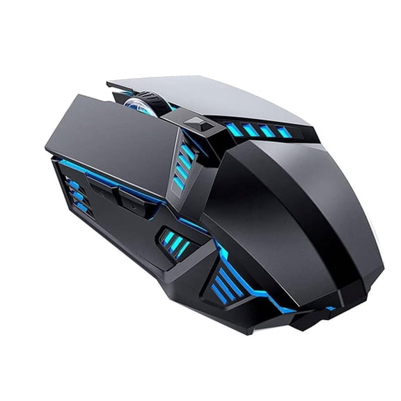 Wired Gaming Mouse Computer Mice Mechanical Silent 6 Keys USB Braided Rope 4 Speed DPI y11440