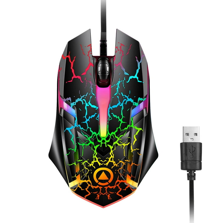 Wired Gaming Mouse, EEEkit USB Optical Gaming Mouse with 1200 DPI