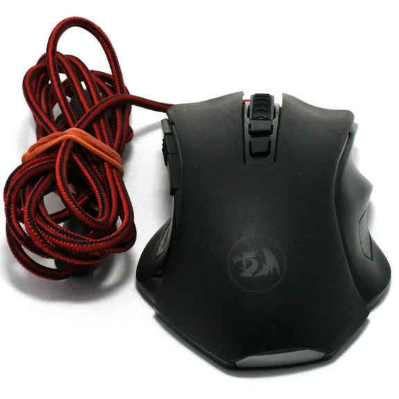 Pre-Owned Wired Gaming Mouse, RGB Spectrum Backlit Ergonomic Mouse Griffin Programmable with 7 Backlight Modes up to 7200 DPI - for Windows PC Gamers