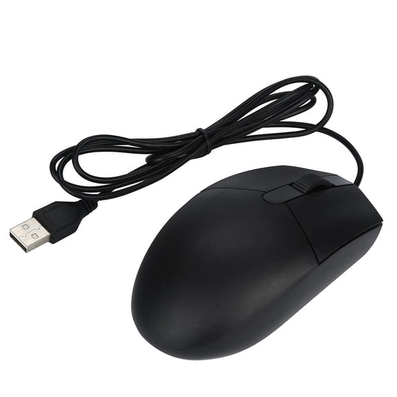 Wired Gaming Mouse Usb Plug and Play Adjustable Dpi Settings for Pc Laptop Desktop Mac Windows Computer Office Home Work Travel Portable Use for Chromebook Notebook Durable Build