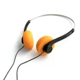 thumbnail image 1 of Wired Headphones Lightweight Stereo Foam Over Ear Headsets Noise Reduction Retro, 1 of 3
