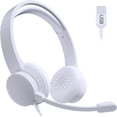 Usb Microphone Example Wired Headphones with Mic, USB Headset with Microphone for PC, Noise ...