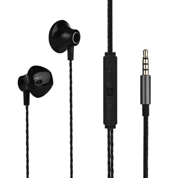 Wired Headset for Immersive Audio with In-Ear Design and Adjustable Volume for Gaming and Live Streaming