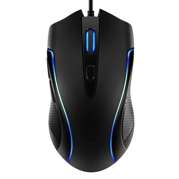 Wired High Precision Programmable Gaming Mouse with Adjustable Sensitivity RGB Backlit and Ergonomic Design